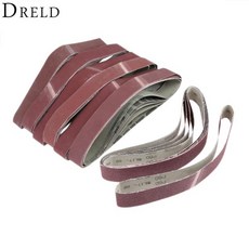 DRELD 연마 샌딩 벨트 샌더 그릿 60-800 알루미늄 산화물 그라인더 밴드 페이퍼 760x40mm 5 개, Grit 120, 2) Grit 120