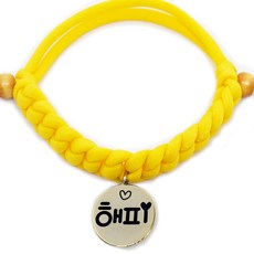 펫츠룩 가볍고예쁜 강아지 고양이 인식표 목걸이, 09데일리옐로, 1개