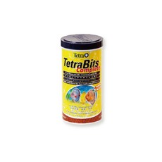Tetra 德彩 Tetra Bits Complete 熱帶魚顆粒飼料, 1個, T158七彩熱帶魚顆粒飼料100ml