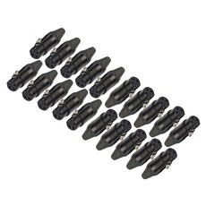 3 핀 XLR 오디오 케이블 커넥터 마이크 수 플러그 암 잭 마이크 와이어 커넥터 전원 어댑터 0, XLR 3Pin Female x20, 6) XLR 3Pin Female x20