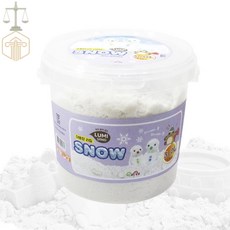 MP06 루미샌드 스노우 3L 대용량 리필 실내모래놀이 촉감놀이