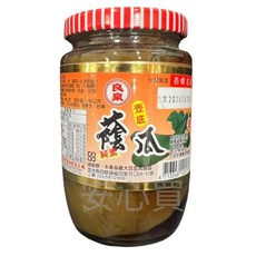 良泉壺底蔭瓜(大) 380g 醬菜 蔭瓜 醃瓜 清粥小菜 雲林西螺特產 伴手禮, 1個