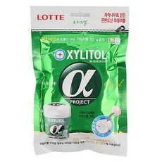자일리톨알파오리지날168g/롯데-3개, 168g, 3개