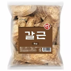말린 칡 국산 건조칡 국내산 갈근 편 1kg, 1개