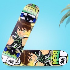 臺灣熱銷 兒童滑闆車四輪滑闆初學者男女新手雙翹闆公路成人青少年專業廠家, 真小子80厘米, 1個