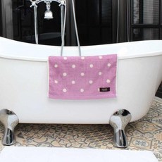 【LOVEL】圓點咖啡紗浴巾/毛巾/方巾-4色可選《有點厲害日韓代購》, 1個