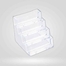 명함집 아크릴꽂이진열대 명함보관함 명함집 4단 명함꽂이 1p