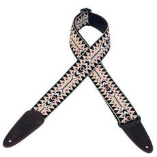 Levy's MGJ-003 印地安圖騰真皮內裏吉他背帶 電吉他背帶 貝斯背帶 木吉他背帶, 1個