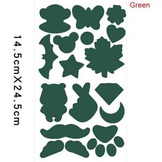 와펜 수선 패치 자체 접착 다운 재킷 구멍 다림 스티커 DIY 코트 천 침낭 1PC, Green 1PC