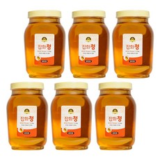 허니 벌꿀 잡화청 대용량, 6개, 2.4kg