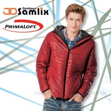 SAMLIX 山力士 男款輕量防風防潑保暖外套 Primaloft