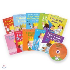 리틀 프린세스 원서 & CD 세트 : Little Princess 10 Books + CD Set, Andersen Press