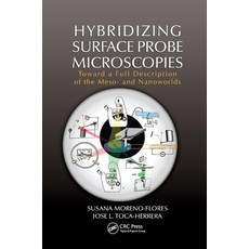(영문도서)Hybridizing Surface Probe Microscopies: Toward a Full Description of the Meso- A... Paperback, CRC Press, English, 9781138374584