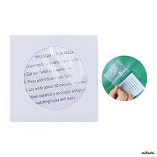 zipkick 천막 텐트 보수테이프 5P 투명 스티커 방수 테이프 수선패치