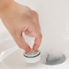 스냅클린 욕조 하수구트랩 배수구 마개 거름망 냄새제거