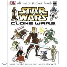 Star Wars Clone Wars Ultimate Sticker Book, Dk Pub