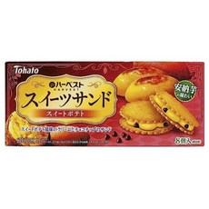 Tohato 東鳩 甜地瓜風味夾心餅 8塊入, 36個