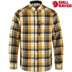 Fjallraven 北極狐 男款 Fjallglim Shirt 法蘭絨長袖襯衫 舒適耐磨 戶外健行首選