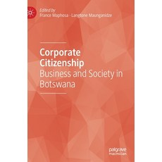 (영문도서) Corporate Citizenship: Business and Society in Botswana Hardcover, Palgrave MacMillan, English, 9783030677657
