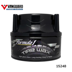 VANGUARD Formula 1 輪胎蠟 高光澤保護配方 輕鬆提升輪胎質感 持久保護輪胎, 283g, 1個