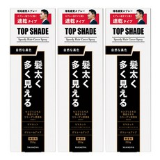 柳屋 立體增髮噴霧 自然黑 大容量 日本 YANAGIYA, 250g, 3個