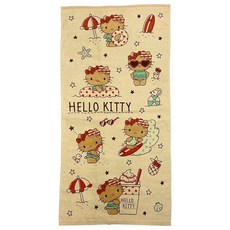 Nomura Towel 노무라 타월 산리오 캐릭터즈 헬로키티 바스타월 60x120cm 면 100퍼센트