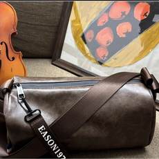 EASON1977 側背包, 咖啡色