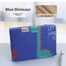 메모리폼 시트 쿠션 코튼 사무실 의자 패드 스툴 직사각형 엉덩이 모던 심플 스타일 홈 데코, T. 블루 일렉트릭 드래곤