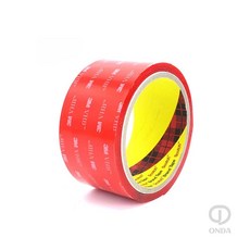 ONDA 3M 차량 투명 앙면테이프 48mm 투명테이프 간판부착테이프