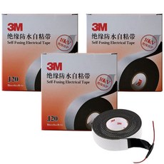 쓰리엠 J20 절연테이프 25mmx5mx0.7mm, 3개