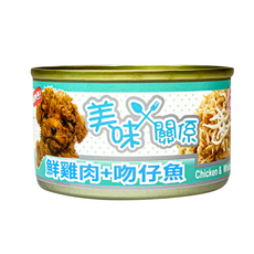 美味關係 鮮雞肉狗罐頭 多種口味營養主食, 90g, 1個