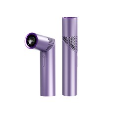 東南亞爆款風扇摺疊渦輪迷你便攜手持小源頭工廠無刷電機便攜式, 下單找【客服】優惠, 星雲紫