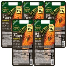 CJ 비비고 연어 스테이크, 60g, 5개