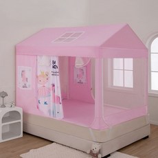 어린이텐트 어린이모기장 인디언텐트 유아텐트, Little Fairy - 탈부착 가능한 빨 수 있는