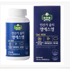 [정품] 인산가 인산죽염 엠에스엠 360정 MSM, 1개