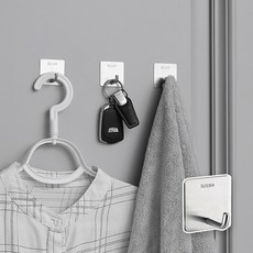 (쏘어링팜) 부착식 후크 걸이, 1개