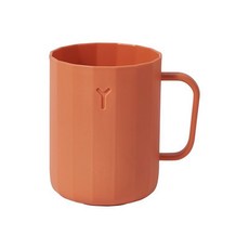 ins新款牙刷杯，塑料漱口杯，抗菌易清洗，高顏值旅行便攜式杯子, 【橘色】嗨兔杯子, 1個