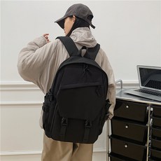 패션 컴퓨터 백팩 캐주얼 데일리 학생 가방 대용량 수납 가벼운 무게 방수 소재 노트북 수납 가능 여행용