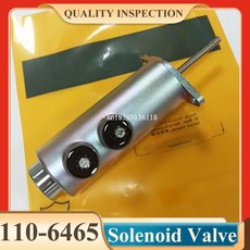 110-6465 110-6466 1106465 1106466 3304 3306 엔진 연료 정지 솔레노이드 밸브용 24V/12V 차단 솔레노이, [02] 110-6465 24V