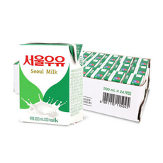 서울우유 멸균우유 200ml x 24개