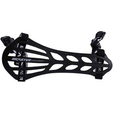 바이캐스터 엘프 양궁 리커브 활 조준기 알루미늄 빠른 왼손잡이 및 9 인치, 03 Black, 1개