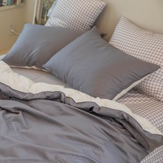 바자르 리버시블 순면 이불커버 세트