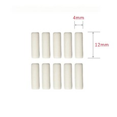 50 PCS 자동 연필 지우개 미니 작은 흰색 12 4MM 디자인 문구점