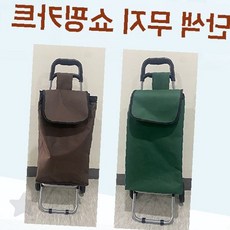 접이식 바퀴 달린 장보기 수레 시장 쇼핑 이동 카트 휴대 간편 보관 편리 생활, 1개, 그린