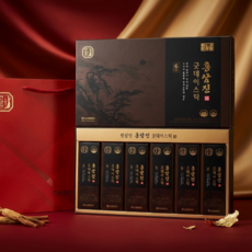 한삼인 홍삼진 굿데이스틱 60p + 쇼핑백, 600ml, 1개