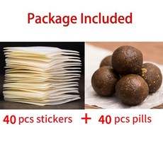 내장지방 다이어트패치 Vip 지방 연소 패치 배꼽 패치 습기-악 제거 위 불편 개선, 40개, 1개