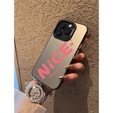 桃園出貨-莎頭手機殻適用蘋果16pm小衆15/14/13/12鐳射大孔11鐳射彩銀7耐臟