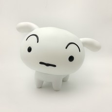 蠟筆小新 大號擺件 創意玩偶 動漫周邊 潮玩手辦, 1個, 小白