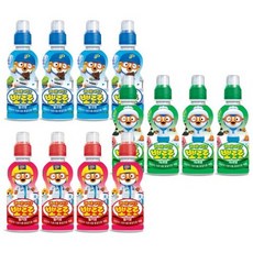 팔도 뽀로로음료 3종(밀크4+사과4+딸기4)X총12개, 밀크+사과+딸기, 235ml, 12개