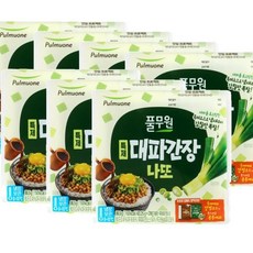 풀무원 특제 대파간장 나또 2입, 7개, 86.5g